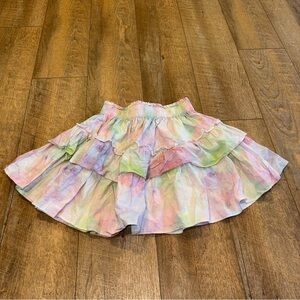 Stellah NYC Tie Dye Girls’s Ruffle Skirt - Small